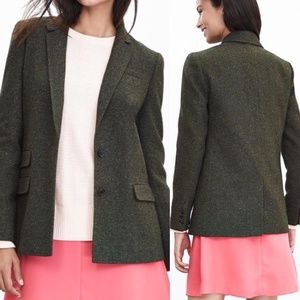 Banana republic green olive hacking Blazer